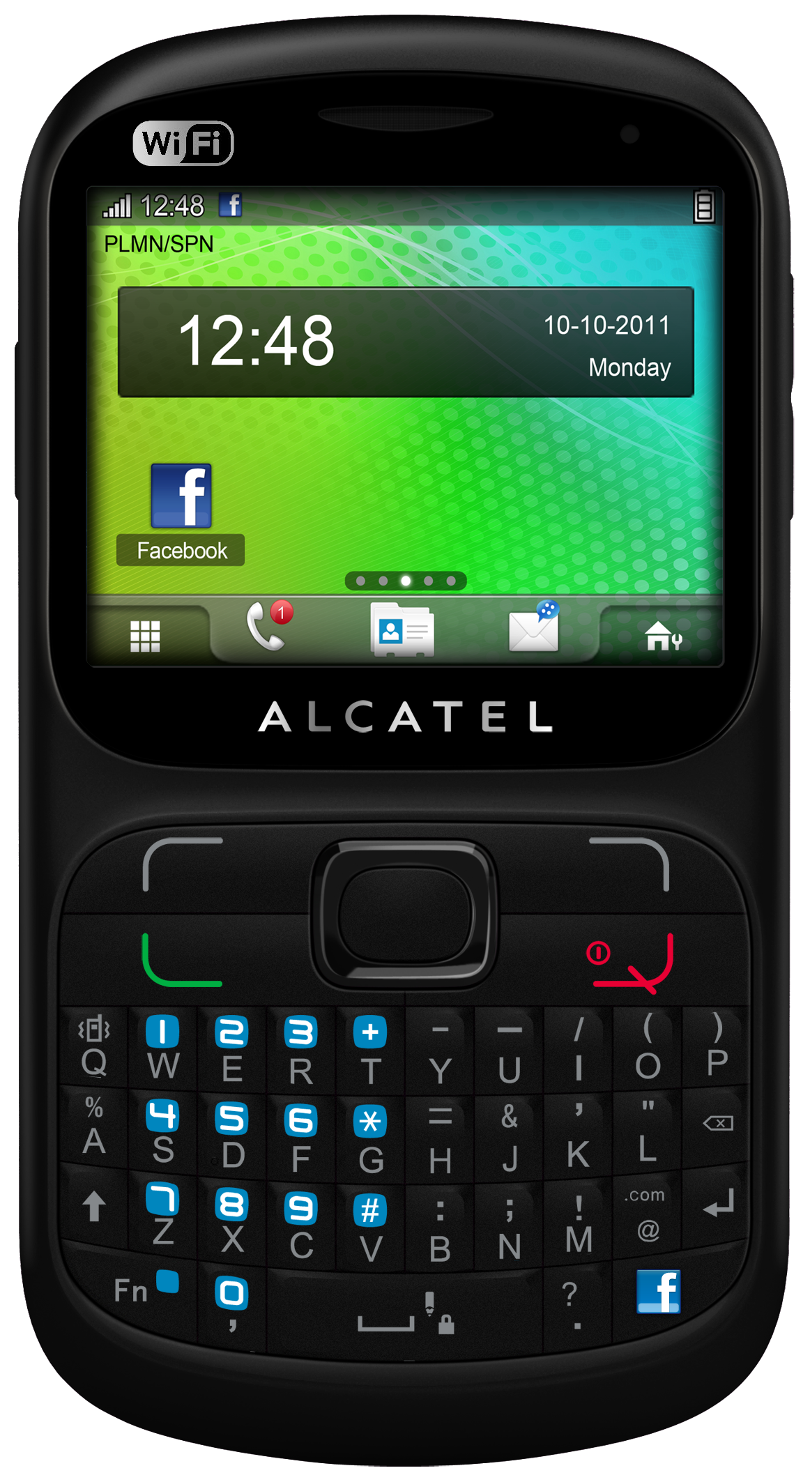 ALCATEL 813F NEGRO