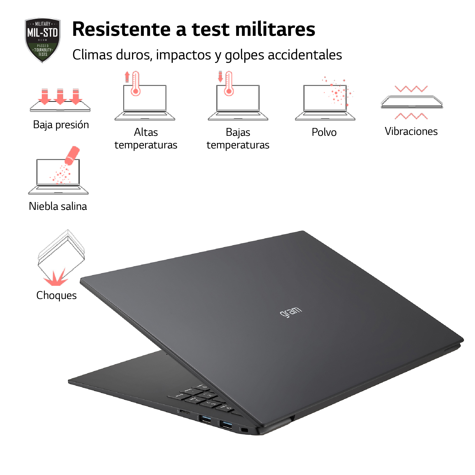 LG GRAM16 I7EVO 13GEN 16ZB90R - Imagen 5